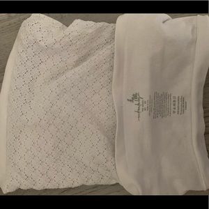 white free people intimate tube too w lacy pattern